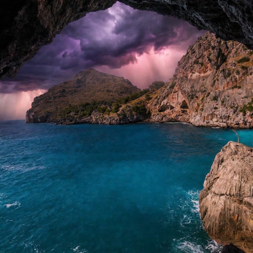Add dramatic storm clouds to the sky — background and atmosphere edit with Joyai-Image